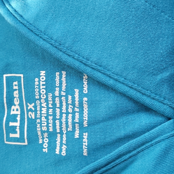 L.L.Bean Tunic Top 2X - Picture 3 of 3
